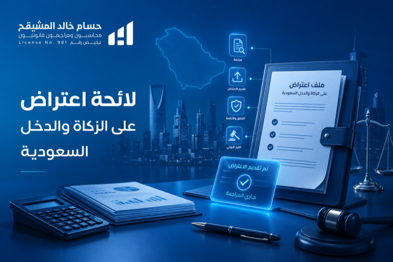 لائحة اعتراض على الزكاة والدخل السعودية