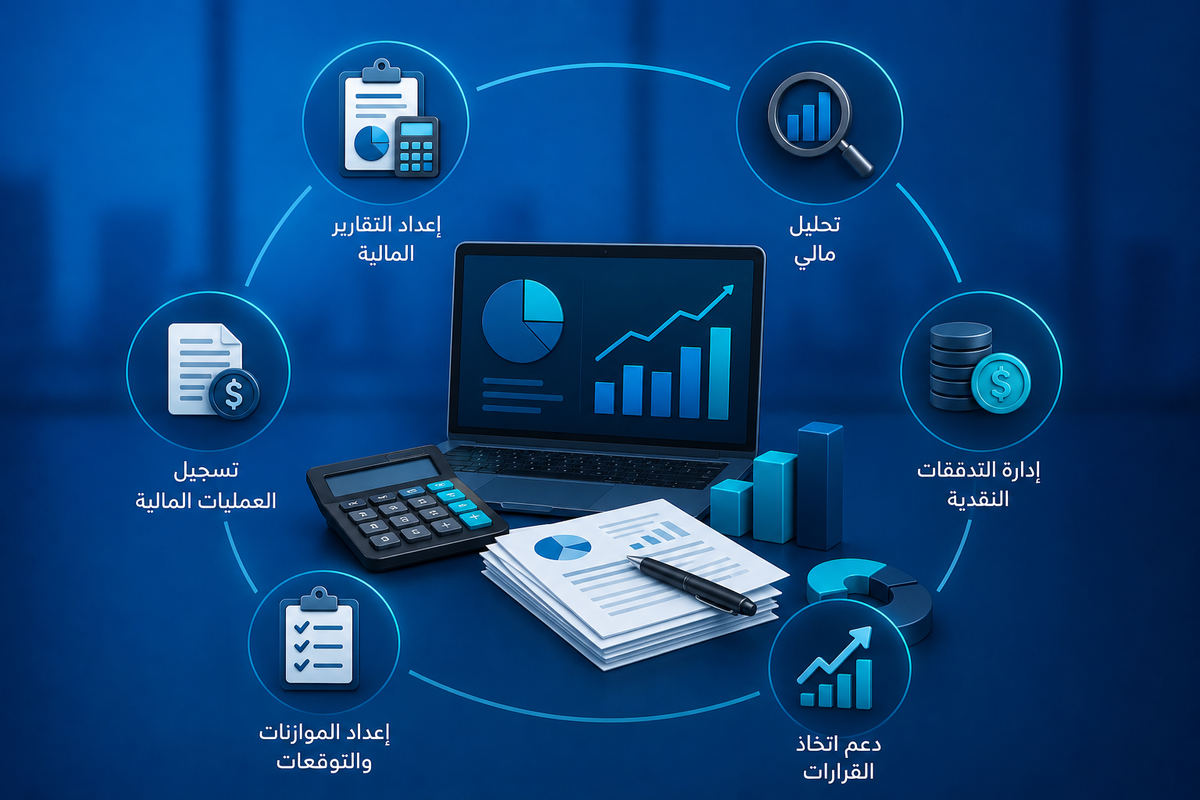 الفرق بين المحاسب القانوني والمحاسب المالي