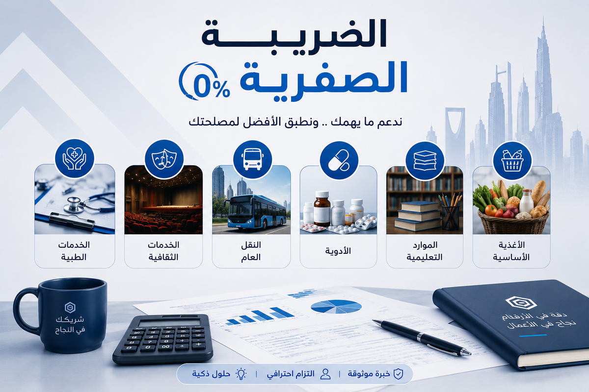 الضريبة الصفرية والضريبة المعفاة 