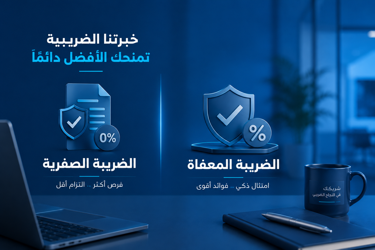الضريبة الصفرية والضريبة المعفاة