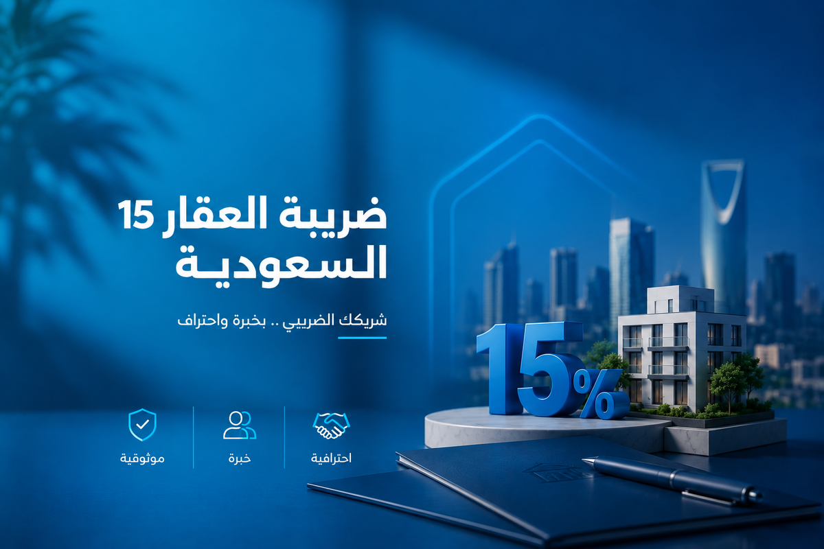 ضريبة العقار ١٥ السعودية