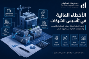 الأخطاء المالية في تأسيس الشركات