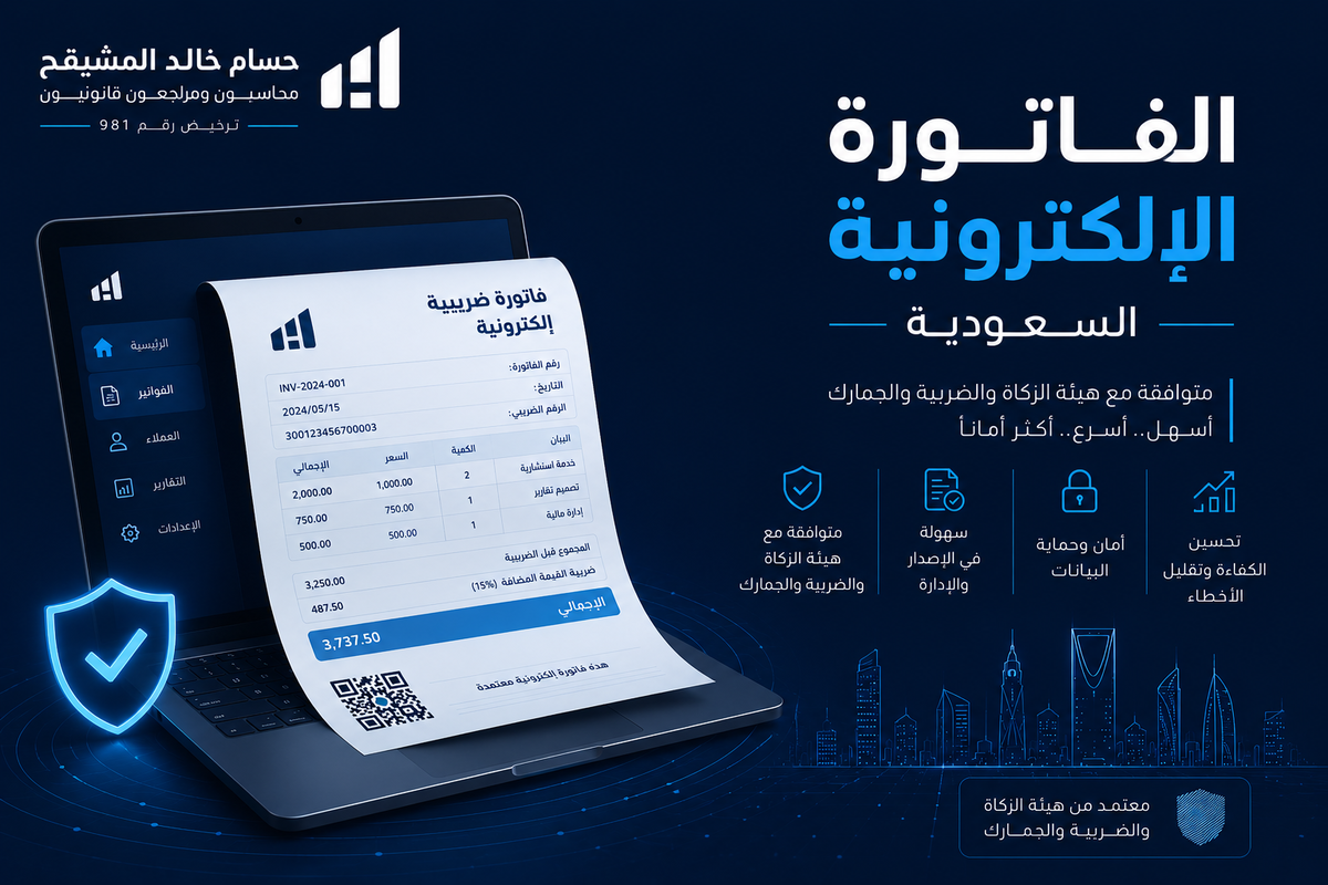 الفاتورة الإلكترونية السعودية